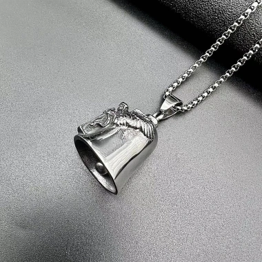 Xe máy chuông may mắn Vintage 3D - Bảo vệ tài xế, giá ưu đãi 42.900 VND pomervn