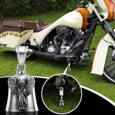 Xe máy chuông may mắn Vintage 3D - Bảo vệ tài xế, giá ưu đãi 42.900 VND pomervn
