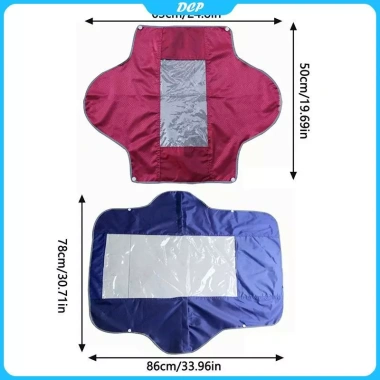 Xe máy Oxford vải Đầu che mưa chống thấm, che bụi, bảng điều khiển - Moto acessórios, Giá 51.100₫ 10