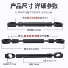 Xe máy sửa đổi Crossbar vòi nối dài, gia cố tay cầm, kéo xe điện, đầu W1RK - 186.396₫ 3