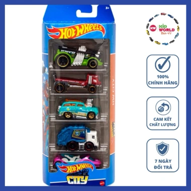 Xe mô hình Hot Wheels 5 Pack 1.806 - Giá chỉ 270.000 VND, giảm từ 348.300 VND 2