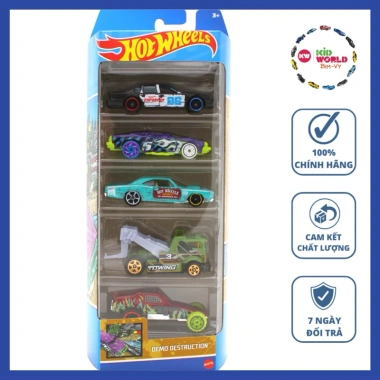 Xe mô hình Hot Wheels 5 Pack 1.806 - Giá chỉ 270.000 VND, giảm từ 348.300 VND 3