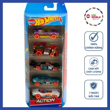 Xe mô hình Hot Wheels 5 Pack 1.806 - Giá chỉ 270.000 VND, giảm từ 348.300 VND 5