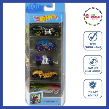 Xe mô hình Hot Wheels 5 Pack 1.806 - Giá chỉ 270.000 VND, giảm từ 348.300 VND 6