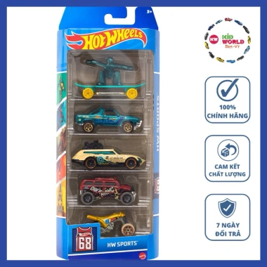 Xe mô hình Hot Wheels 5 Pack 1.806 - Giá chỉ 270.000 VND, giảm từ 348.300 VND 10