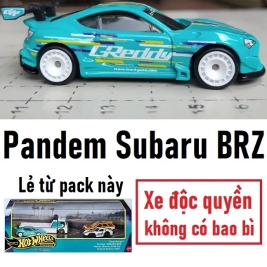 Xe mô hình Hot Wheels Car Culture Pandem Subaru BRZ - Giá 269.000đ, giảm mạnh 4