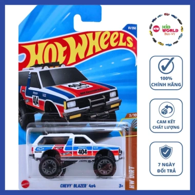 Xe mô hình Hot Wheels Chevy Blazer 4x4 HYX25 - Giá 65.000, thiết kế đẹp, chi tiết