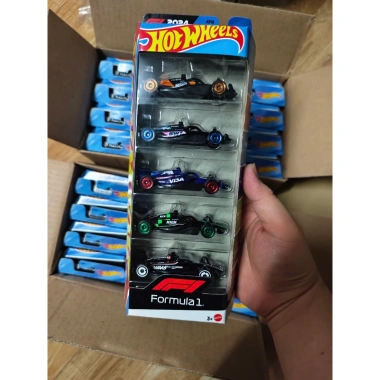 Xe mô hình Hot Wheels F1 Formula1 2.024 - Set đua tốc độ, giảm giá 19% chỉ 589.000₫