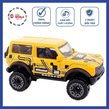 Xe mô hình Hot Wheels Ford Bronco 2.021 HYX50 bán tải - Giá 65k, chất lượng chuẩn