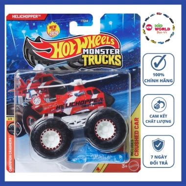 Xe mô hình Hot Wheels Monster Trucks Helixhopper JHY30 - Giá 220.000₫, tốc độ mạnh