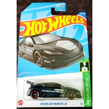 Xe Mô Hình Hot Wheels Nissan Leaf Nismo RC_02 Đen Độc Quyền - Giá chỉ 190.500đ