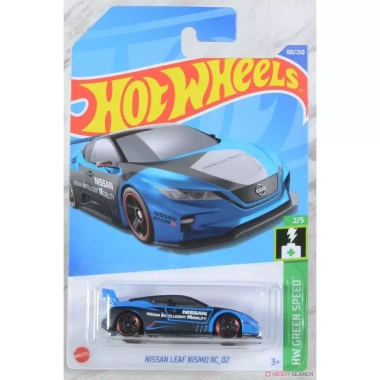 Xe mô hình Hot Wheels Nissan Leaf Nismo RC_02 xám Siêu tốc, thực tế, giảm 100k
