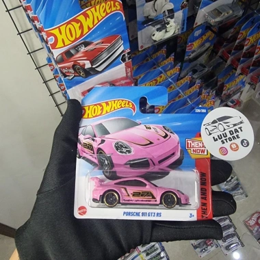 Xe mô hình Hot Wheels Porsche 911 GT3 RS chi tiết chuẩn xe thật giảm giá 220.000 đồng, phù hợp sưu tập 3