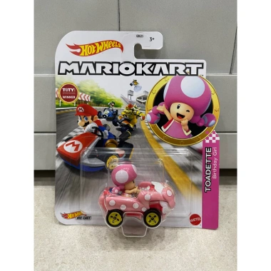 Xe mô hình Hotwheels 1:64 Mario Kart Toadette sinh nhật bé gái giảm còn 320.000₫ 2 Xe mô hình Hotwheels 1:64 Mario Kart Toadette sinh nhật bé gái giảm còn 320.000₫ 2