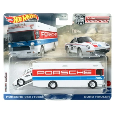 Xe mô hình LOOSE Hot Wheels Porsche EURO HAULER độ chi tiết cao, chỉ 349.000 VND