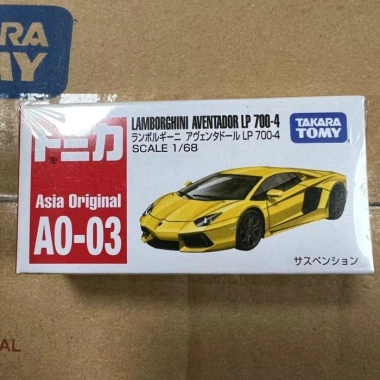 Xe Mô Phỏng Lamborghini AO-03 Hợp Kim Giới Hạn - Giá 305.800₫ TOMY Domeka 2