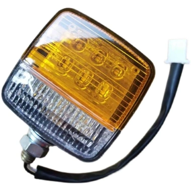 Xe nâng LED tín hiệu rẽ phía trước, đèn nhỏ xoay vuông 2 mặt, đảo chiều, đèn chạy - giá 87.481₫