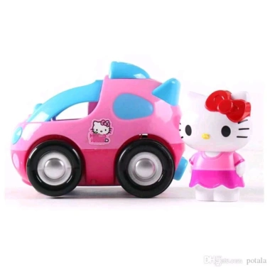 Xe ô tô điều khiển Hello Kitty - Đồ chơi trẻ em, Giá ưu đãi 335.000 VND
