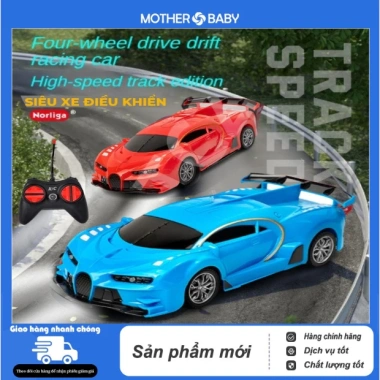 Xe ô tô điều khiển từ xa Siêu xe Thể thao tốc độ có đèn, đồ chơi bé trai 132.199₫ 3