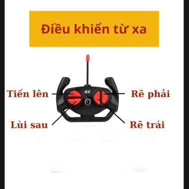 Xe ô tô điều khiển từ xa Siêu xe Thể thao tốc độ có đèn, đồ chơi bé trai 132.199₫ 8