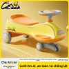 Xe ô tô xoay vịt vàng 1-8 tuổi, chống lật, bánh xe đa năng, im lặng có nhạc 3