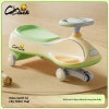 Xe ô tô xoay vịt vàng 1-8 tuổi, chống lật, bánh xe đa năng, im lặng có nhạc 6