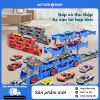 Xe siêu xe 3 tầng gấp gọn Racing Transporter Kit - Đồ chơi bé trai, chỉ 83.299₫