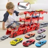 Xe siêu xe 3 tầng gấp gọn Racing Transporter Kit - Đồ chơi bé trai, chỉ 83.299₫ 2
