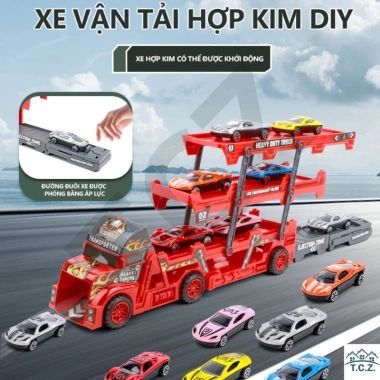 Xe siêu xe 3 tầng gấp gọn Racing Transporter Kit - Đồ chơi bé trai, chỉ 83.299₫ 9 Xe siêu xe 3 tầng gấp gọn Racing Transporter Kit - Đồ chơi bé trai, chỉ 83.299₫ 9