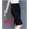 Xẻ Tà Chân Váy Bút Chì Lưng Thun 50cm Vải Thun Co Giãn Big Size 86KG Giá 125k