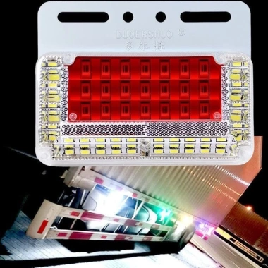 Xe Tải Đèn LED 24V Ma Trận Chống Thấm Nước Siêu Sáng, Ánh Sáng Mạnh, Đảo Chiều 7 Xe Tải Đèn LED 24V Ma Trận Chống Thấm Nước Siêu Sáng, Ánh Sáng Mạnh, Đảo Chiều 7