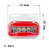 Xe tải Side Light Truck 24V – Đèn chiếu sáng mặt đất sáng, cảnh báo rẽ, bền 2