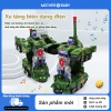 Xe tăng robot biến hình tự động có đèn nhạc, đồ chơi robot hấp dẫn cho bé trai 2