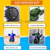 Xe tăng robot biến hình tự động có đèn nhạc, đồ chơi robot hấp dẫn cho bé trai 4