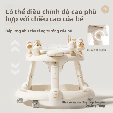 Xe tập đi trẻ sơ sinh 2.025 đa chức năng chống chân O, gập gọn cho bé 6‑18 tháng – giá 1 036 000₫ 5