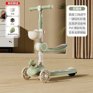 Xe Trượt có Nhạc Scooter Khủng Long Bánh Phát Sáng MmSMTTG014 5