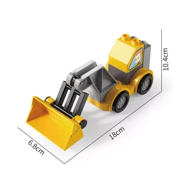 Xe Xúc Lắp Ráp Feelo 9 Chi Tiết – Mô Hình Sinh Động, Bền Chắc, Giá 65.000₫ 5 Xe Xúc Lắp Ráp Feelo 9 Chi Tiết – Mô Hình Sinh Động, Bền Chắc, Giá 65.000₫ 5