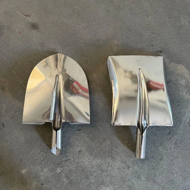 Xẻng inox xúc đào đa năng nông sản, thủy hải sản - Không gỉ, chịu nhiệt cao, giá ưu đãi 130k