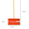 Xẻng Xúc Đẩy Thép Mangan Không Gỉ Cỡ Lớn - Thu Gom Ngô, Lúa Phơi, Dọn Nông Dân, 180k 10