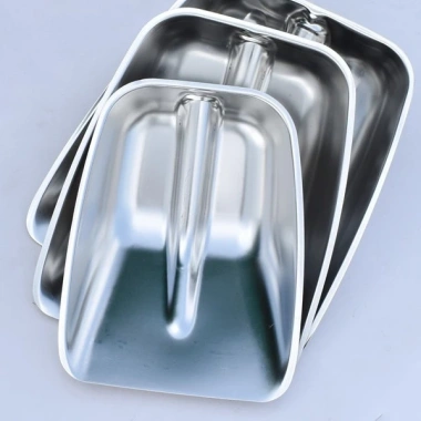 Xẻng Xúc Inox Cỡ Lớn Thép Không Rỉ Độ Dày 1,1mm Rộng 37cm Giá 159.000 VND