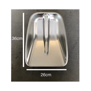 Xẻng Xúc Inox Cỡ Lớn Thép Không Rỉ Độ Dày 1,1mm - Rộng 37cm Giá Ưu Đãi 87.500 VND 5