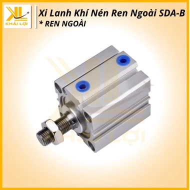 Xi Lanh Khí Nén Ren Ngoài SDAB Đúc Bền Cao với Giá 79.350₫