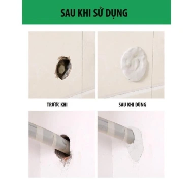 Xi Măng Dẻo 200g Dán Tường, Trám Lỗ Điều Hòa, Keo Trắng Giá 10.000 6