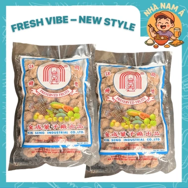 Xí Muội Mặn Thái Lan Nguyên Bản 2 Túi 500g - Hạt Chua Mặn Đậm Đà, Giá 175.420₫