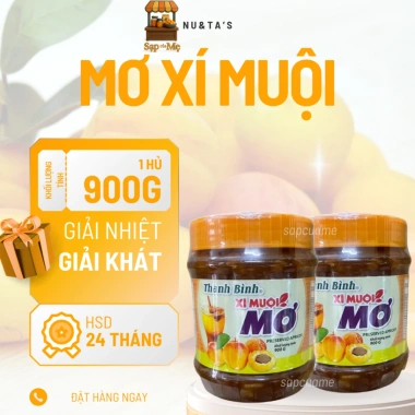 Xí muội Mơ Thanh Bình 900g - Giải khát cao, tan cơn nóng, giá 66.000 VND