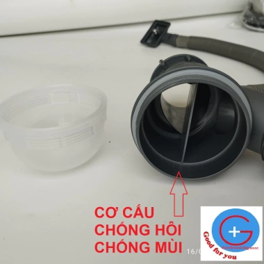 Xi phông chậu rửa bát 1 hố bầu 110mm cho chậu đúc - Giá giảm 135k, hàng đẹp 6