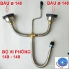 Xi phông chậu rửa bát inox 2 hố - Giá 280.000 VNĐ - Inox không gỉ, bền, chuẩn 9