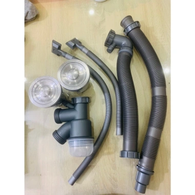 Xi Phông Đôi Chậu Đúc 2 Hố Cân, Bầu 110mm, Rửa Bát Tiện Lợi, Giá 180.000đ 2