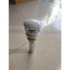 Xi phông thoát nước chậu lavabo nhấn - Đuôi cứng, không xả tràn, đầu đồng và sứ, giá ưu đãi 155.000 4