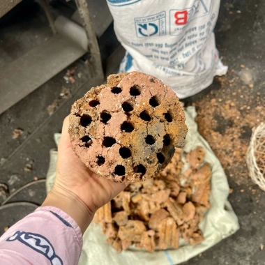 Xỉ than tổ ong không nguyên viên - Dinh dưỡng cho lòc nước bể cá, trồng cây, sen đá - Giá chỉ 8.500 VND